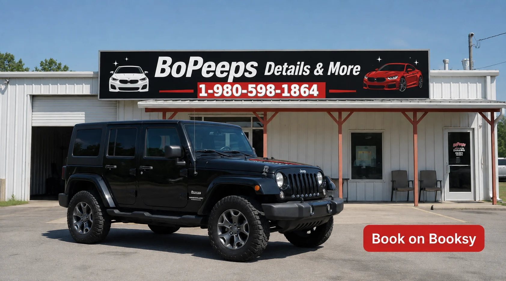 BoPeeps storefront in Hayesville, North Carolina